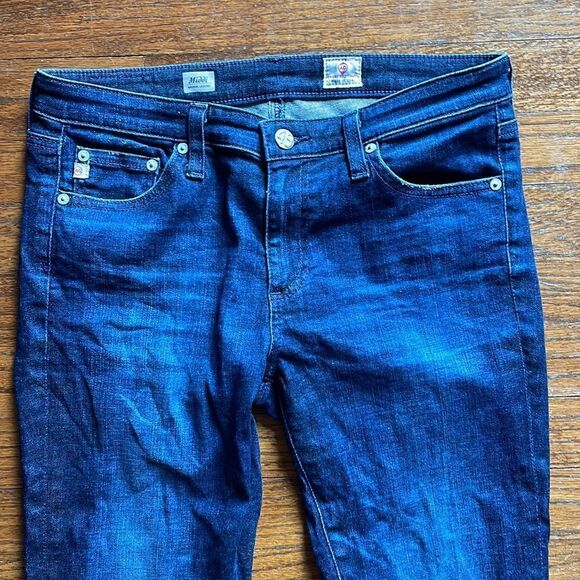 AG Adriano Goldschmied Middi Mid-Rise Legging Jeans - Picture 2 of 8